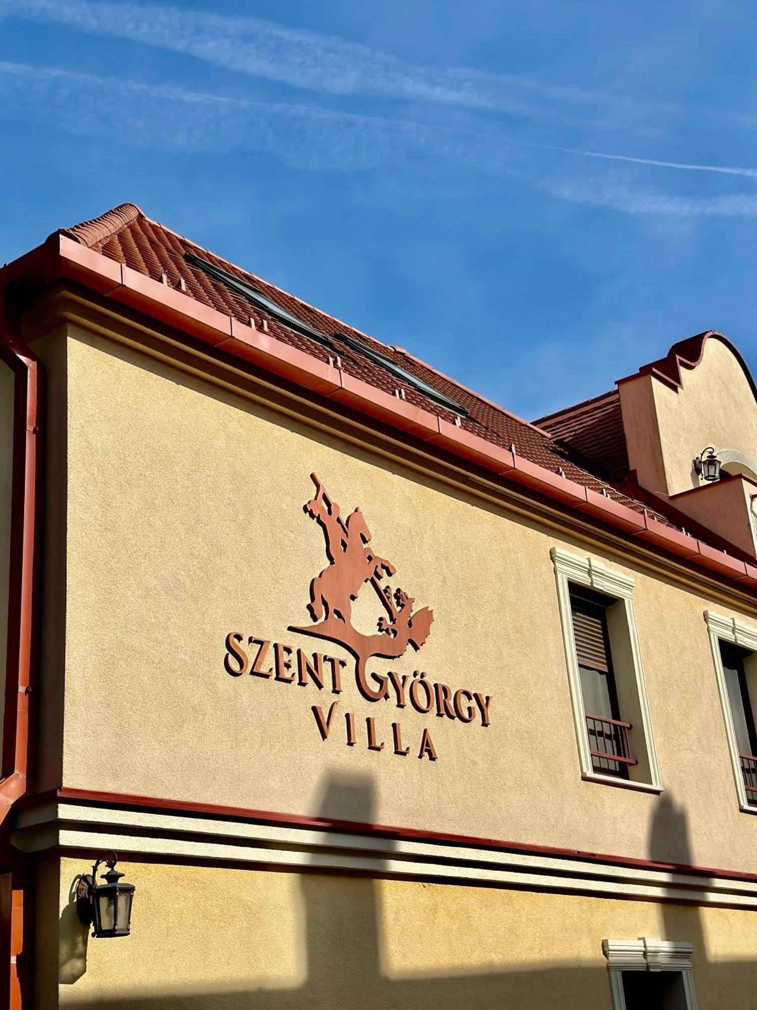Szent György Villa Apartmanház Hévíz Exterior foto