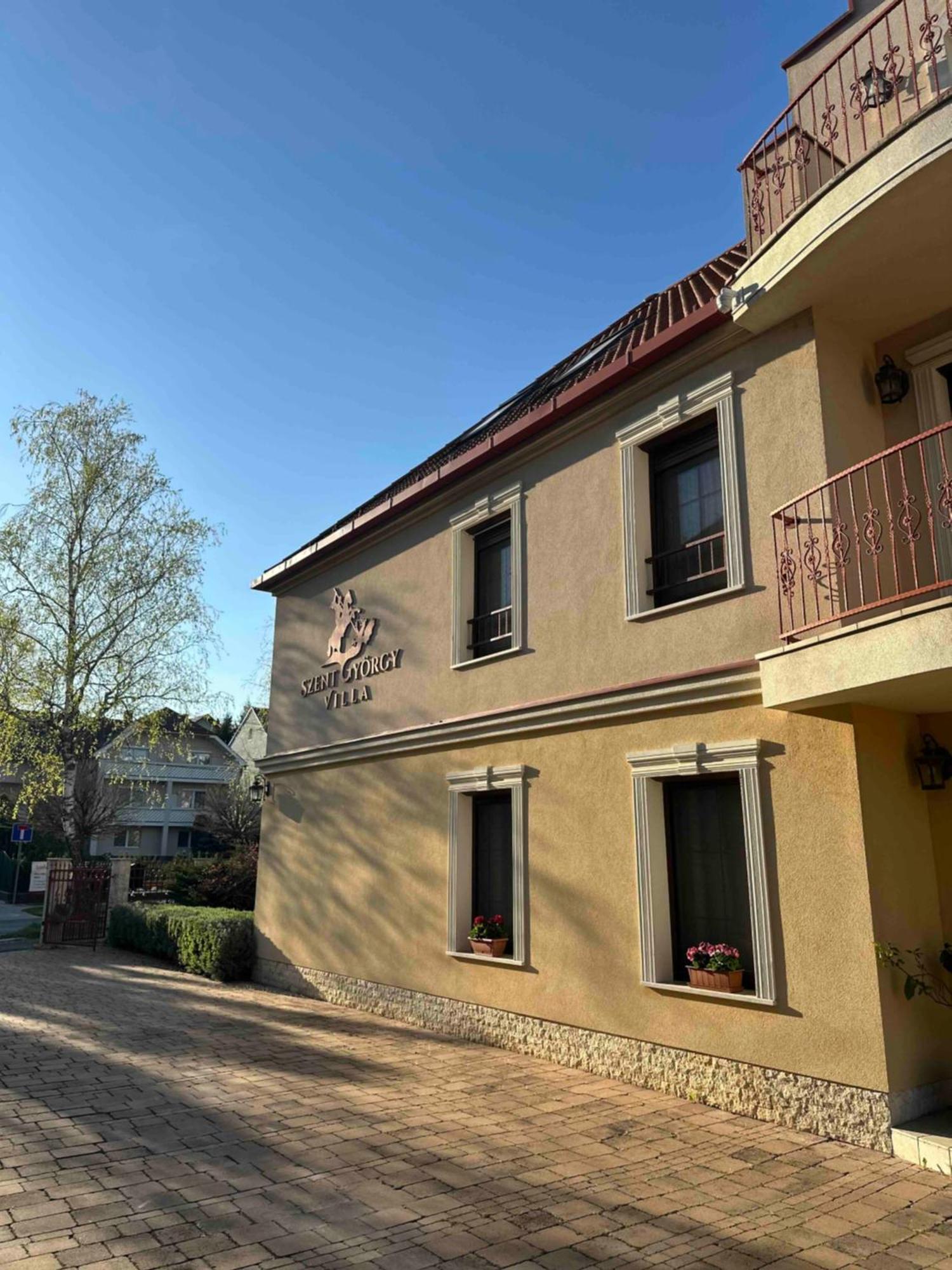 Szent György Villa Apartmanház Hévíz Exterior foto